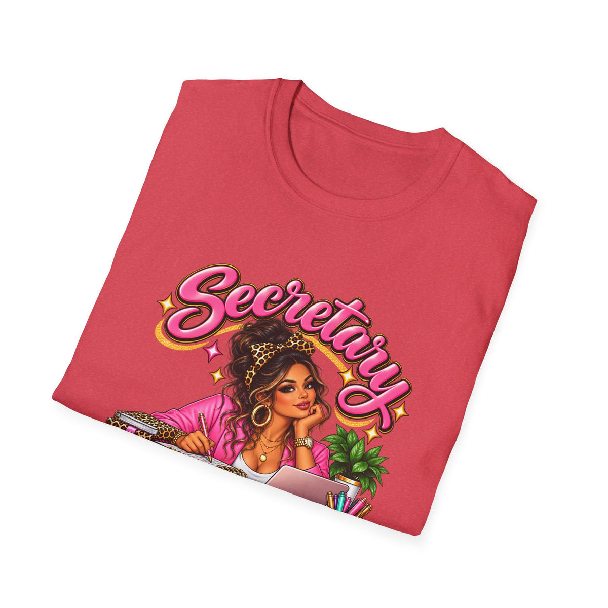 Latina Secretary T-Shirt | Problem Solver, Schedule Keeper, Multitasker | STRICTLY POSITIVITY - Strictly Positivity