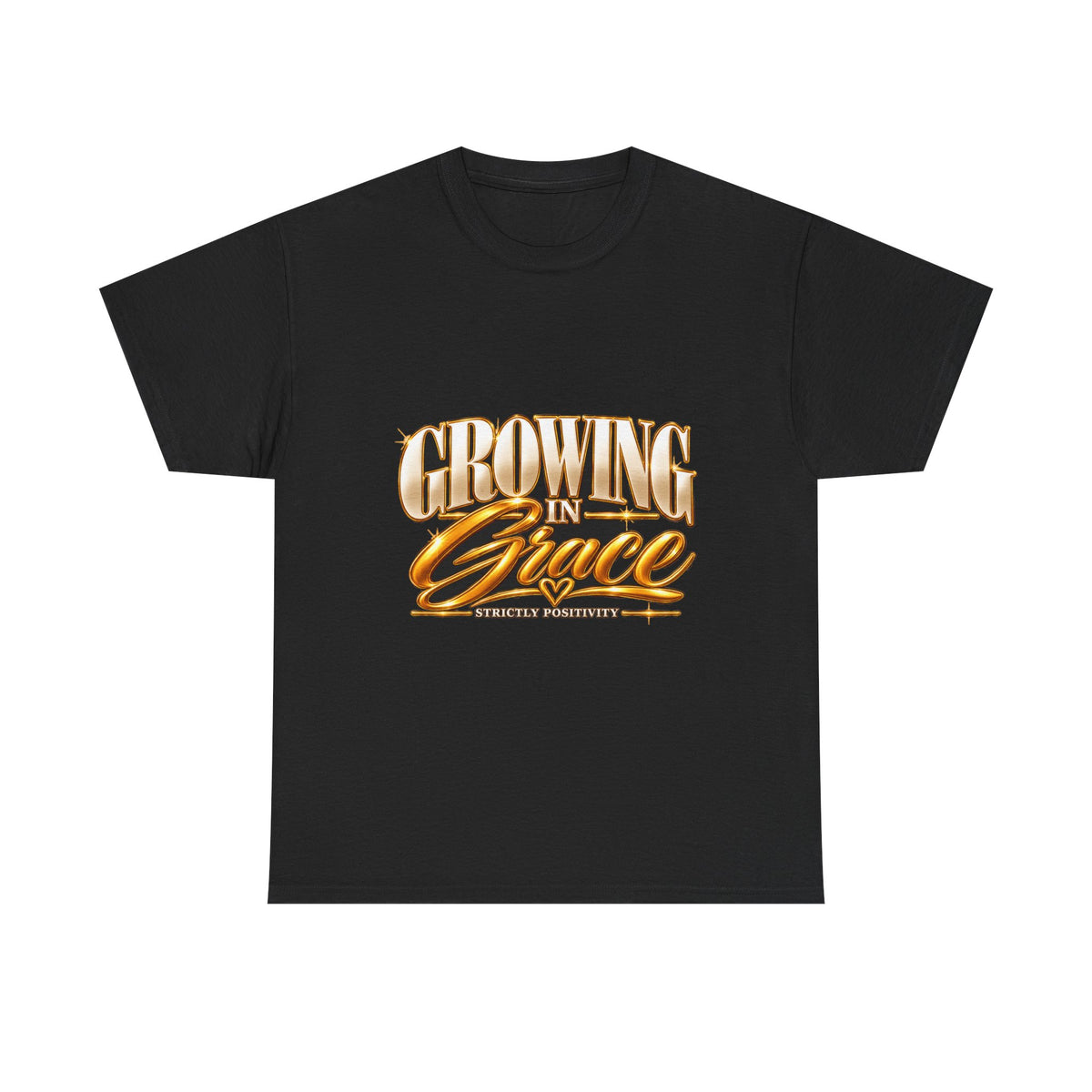 Growing in Grace T-Shirt — Inspirational Christian Faith Tee - Strictly Positivity