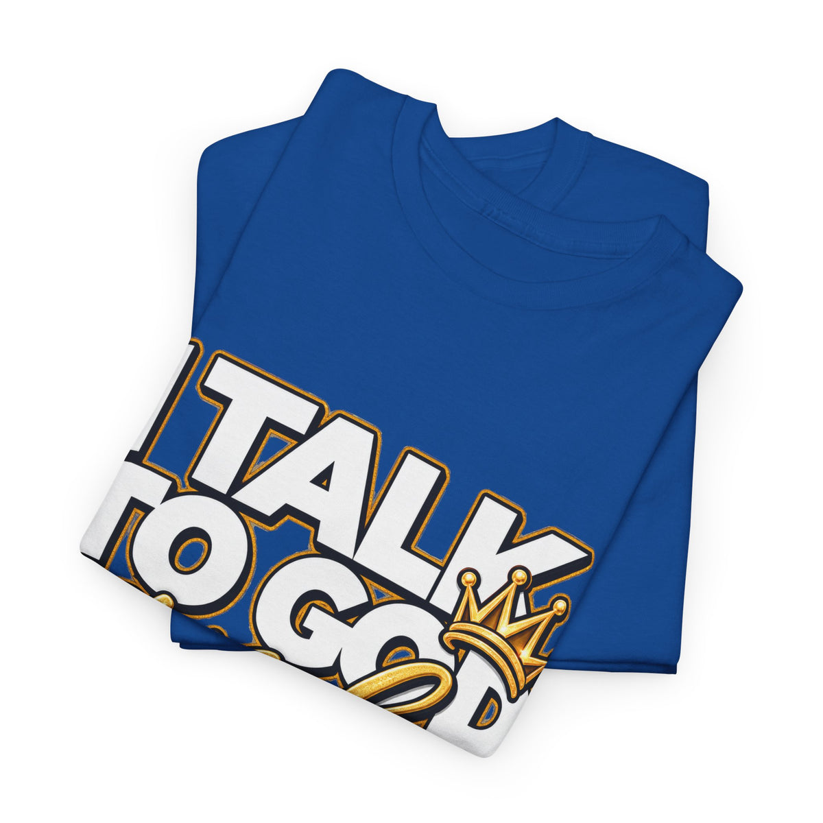 I Talk To God And Mind My Business Graphic Tee - Strictly Positivity