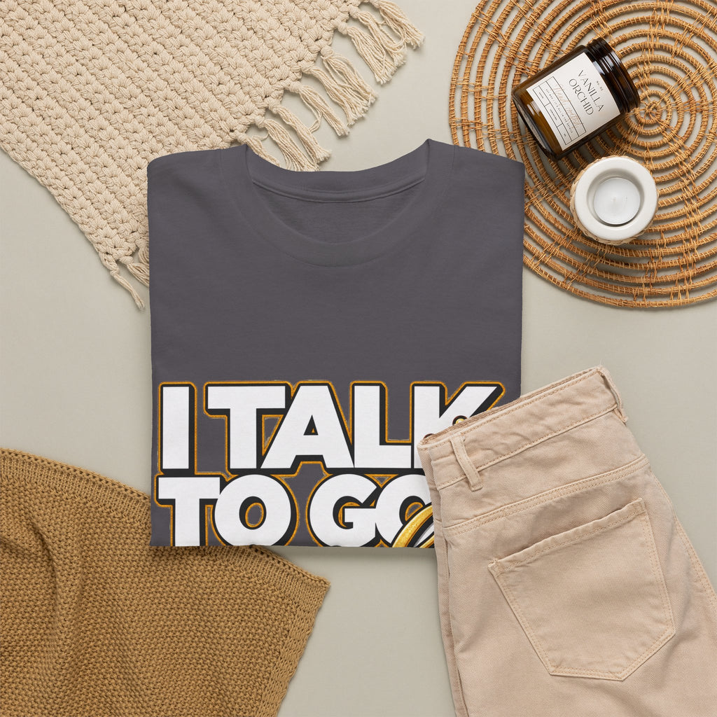 I Talk To God And Mind My Business Graphic Tee - Strictly Positivity