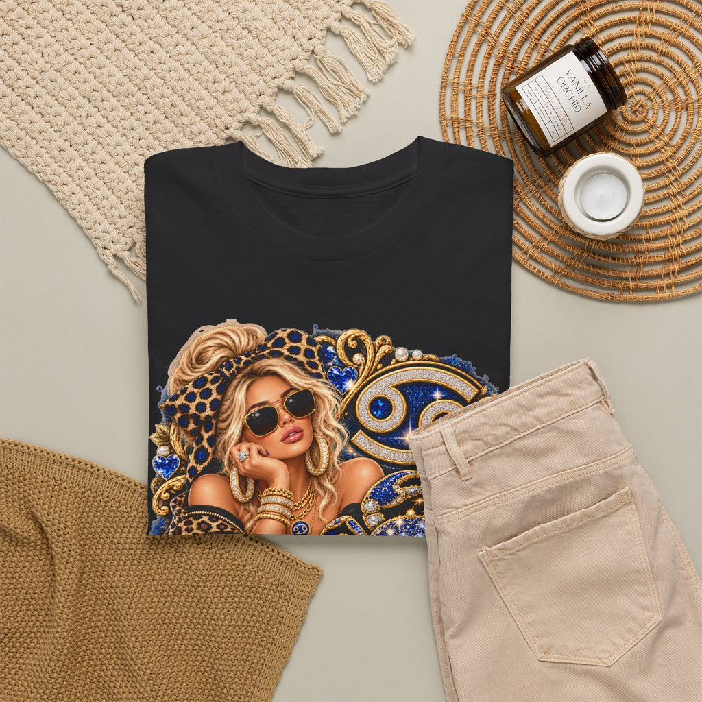 Cancer Zodiac Astrology Graphic Tee - Strictly Positivity