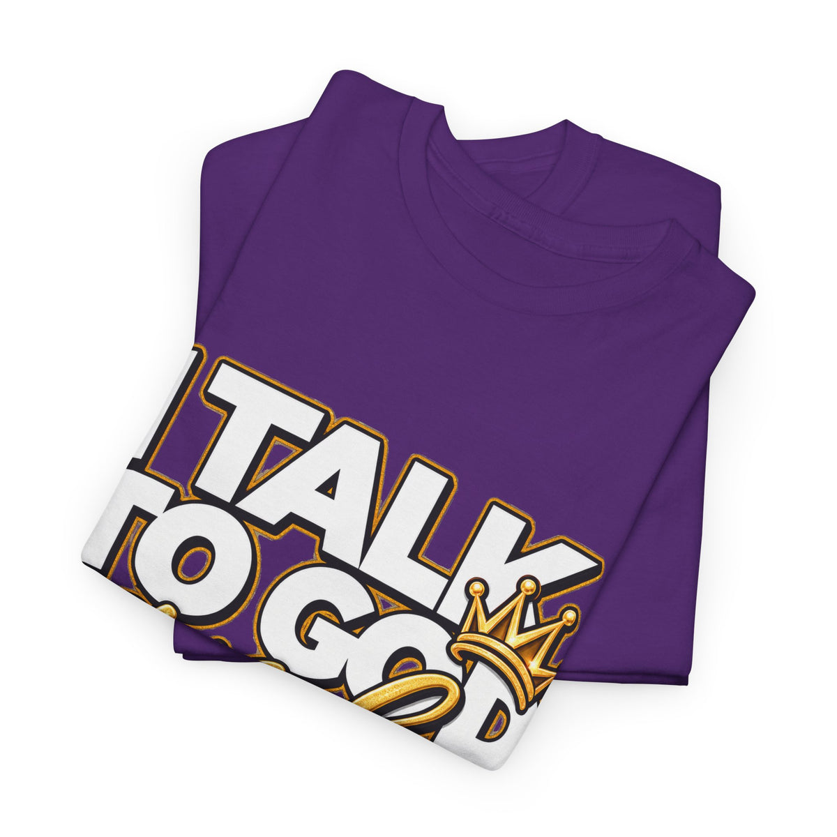I Talk To God And Mind My Business Graphic Tee - Strictly Positivity