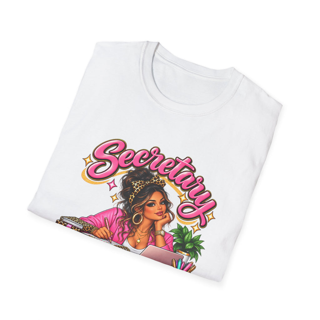 Latina Secretary T-Shirt | Problem Solver, Schedule Keeper, Multitasker | STRICTLY POSITIVITY - Strictly Positivity