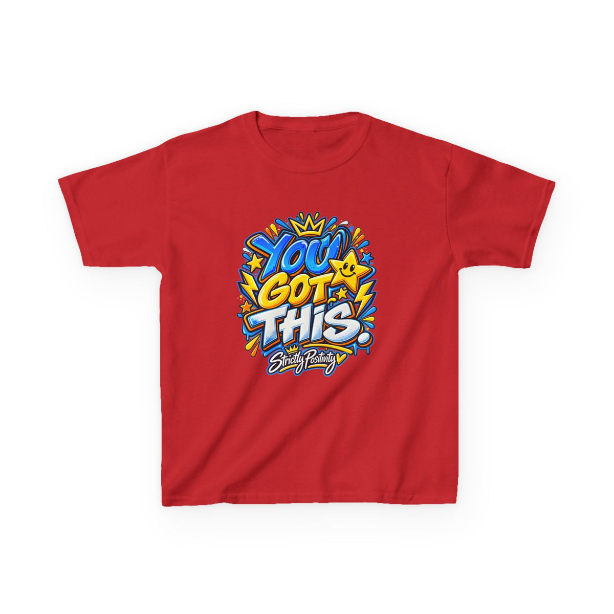 Kids T-Shirt — "You Got This" Motivational Graphic Tee - Strictly Positivity