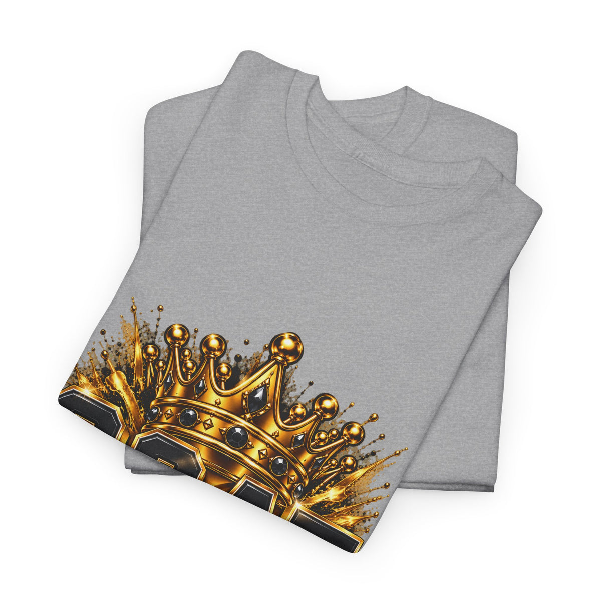 GOAT "God Over All Things" T-Shirt — Christian Faith Crown Tee - Strictly Positivity