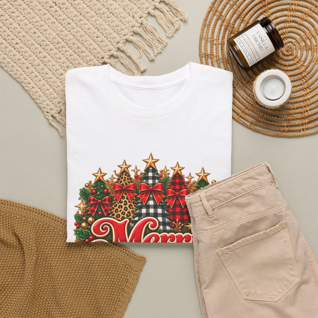 Merry and Bright Christmas T-Shirt - Strictly Positivity