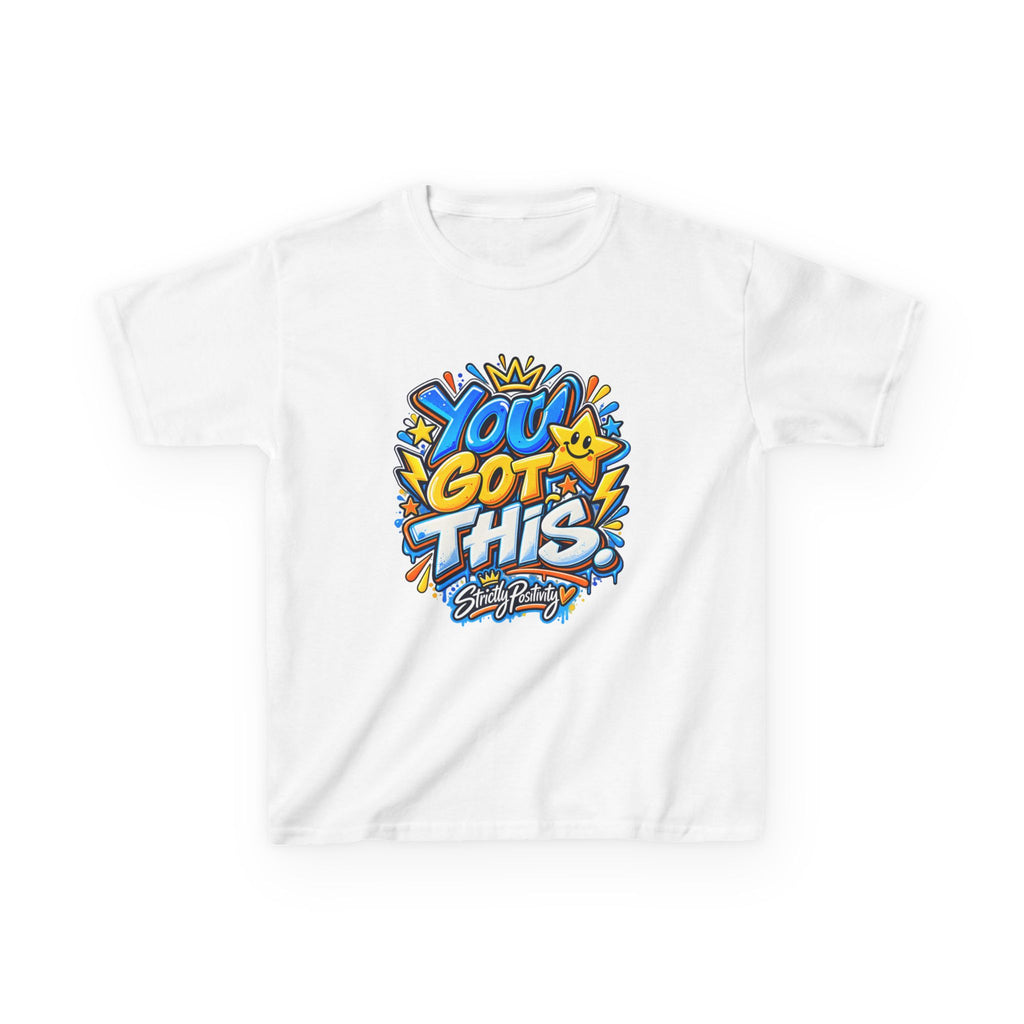 Kids Tee — "You Got This" Motivational Graphic Shirt - Strictly Positivity