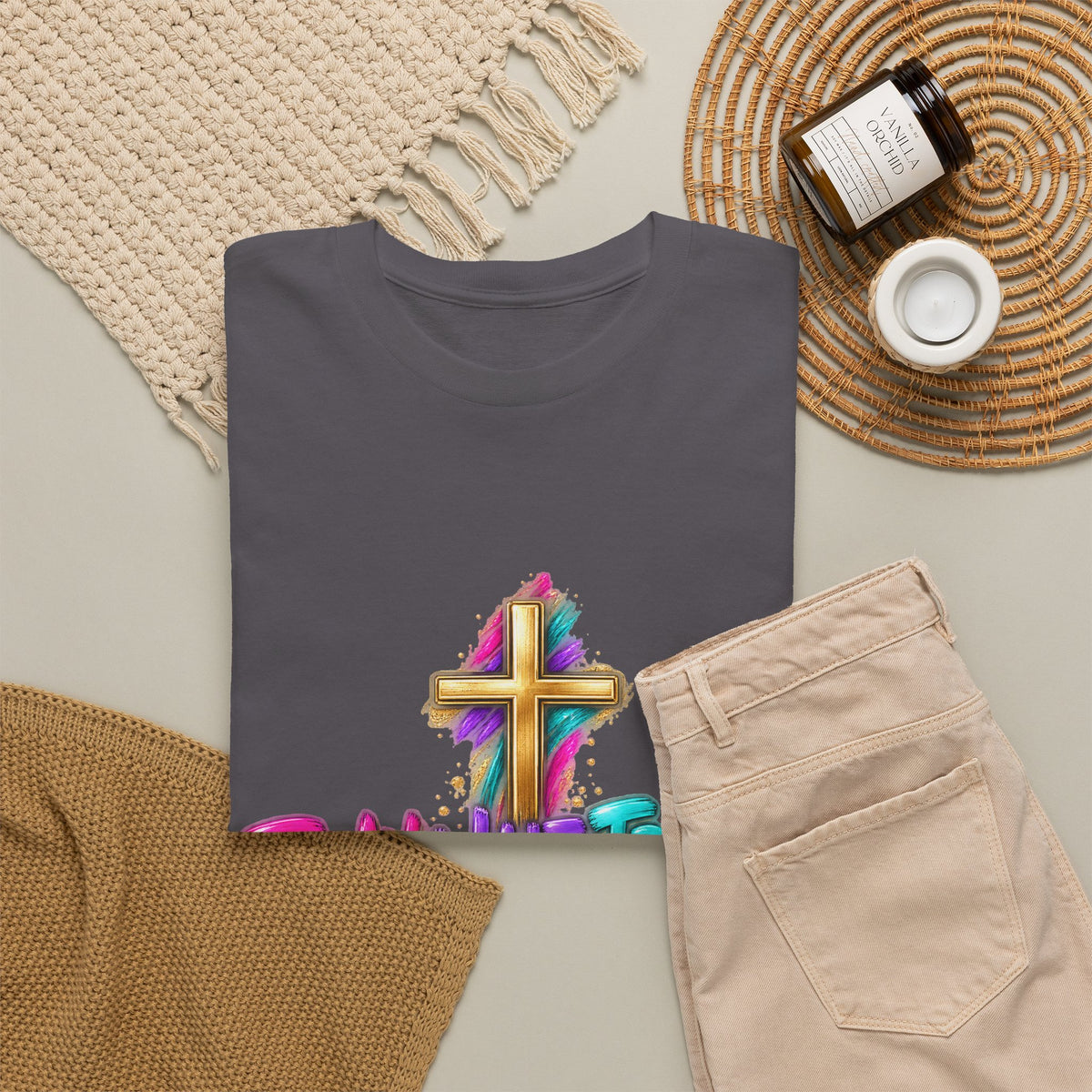 Faith Graphic Tee — "Pray. Wait. Trust. God Has a Plan" Inspirational Christian T‑Shirt - Strictly Positivity