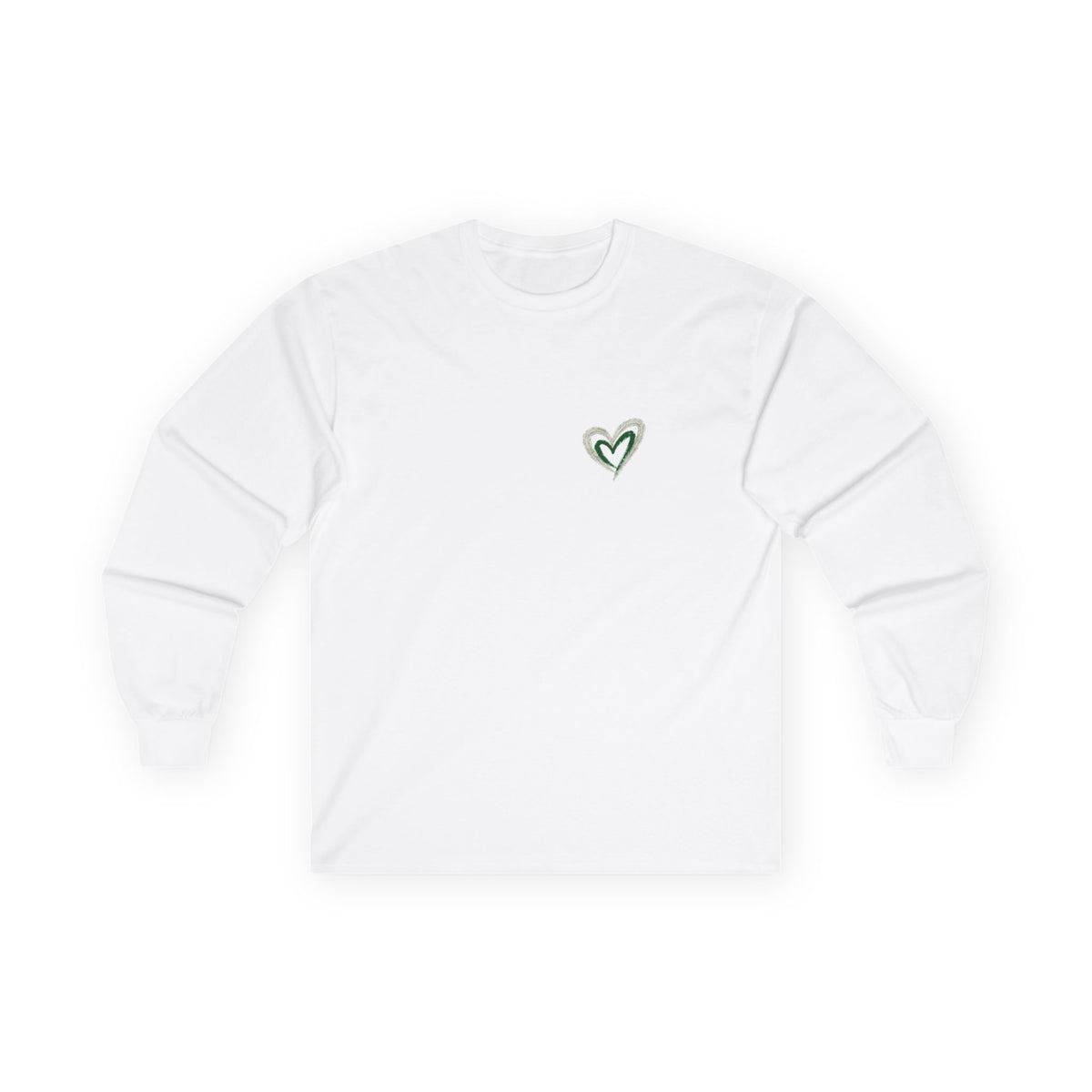 Long Sleeve Tee — "Dear Person Behind Me, You Are Worthy" Inspirational Heart Shirt - Strictly Positivity