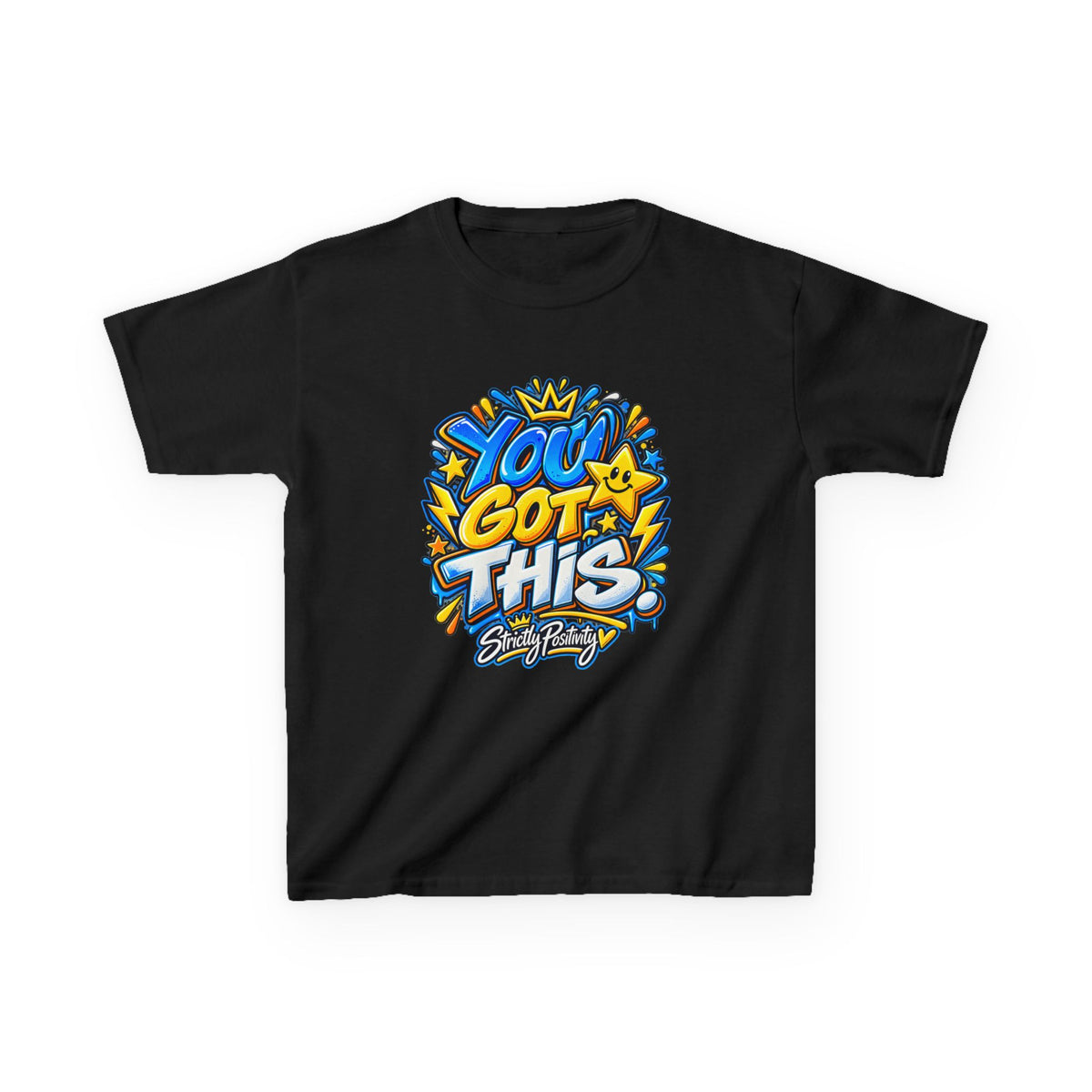 Kids T-Shirt — "You Got This" Motivational Graphic Tee - Strictly Positivity