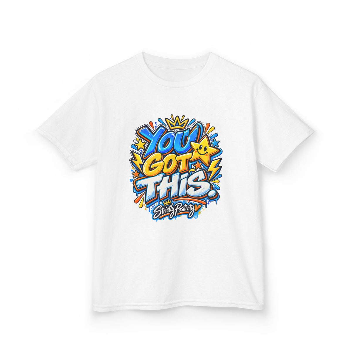 Kids Tee — "You Got This" Motivational Graphic Shirt - Strictly Positivity