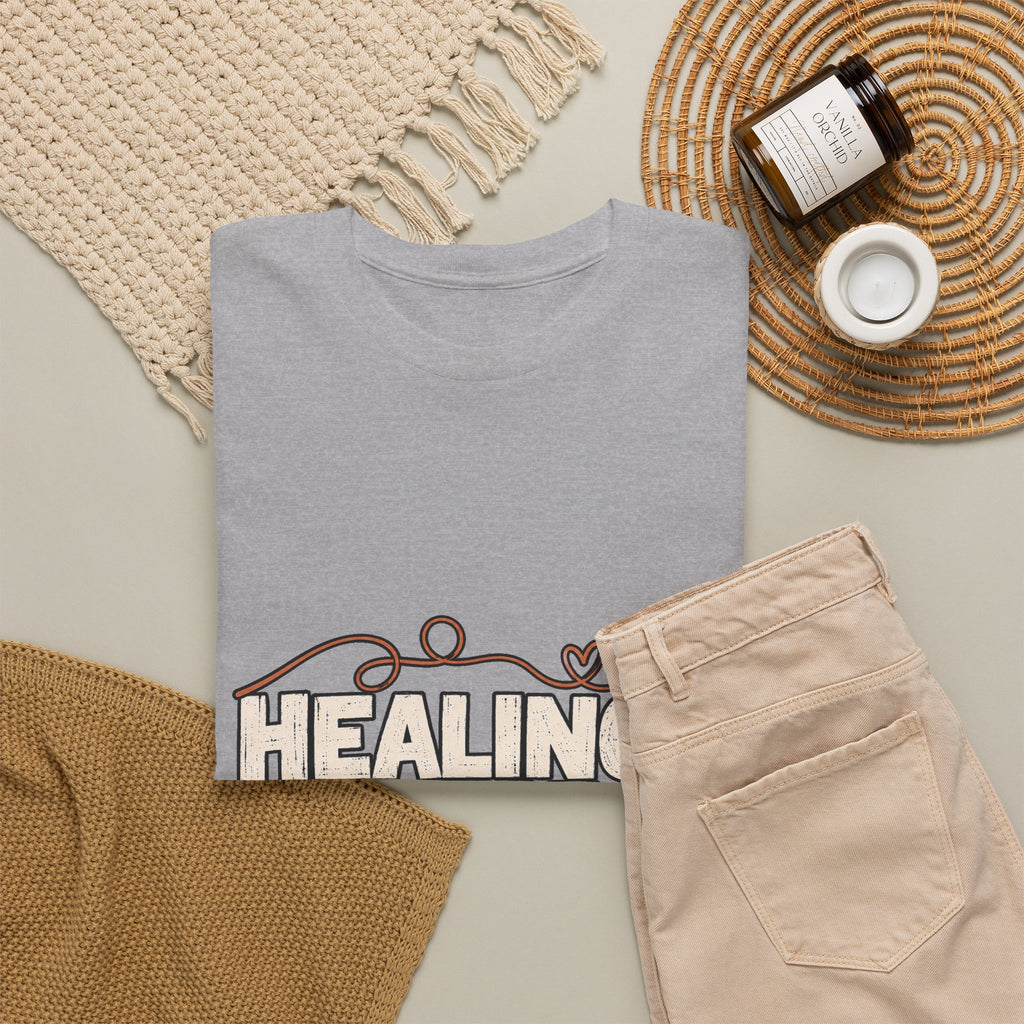 Healing Is Not Linear | Mental Wellness Graphic Tee - Strictly Positivity