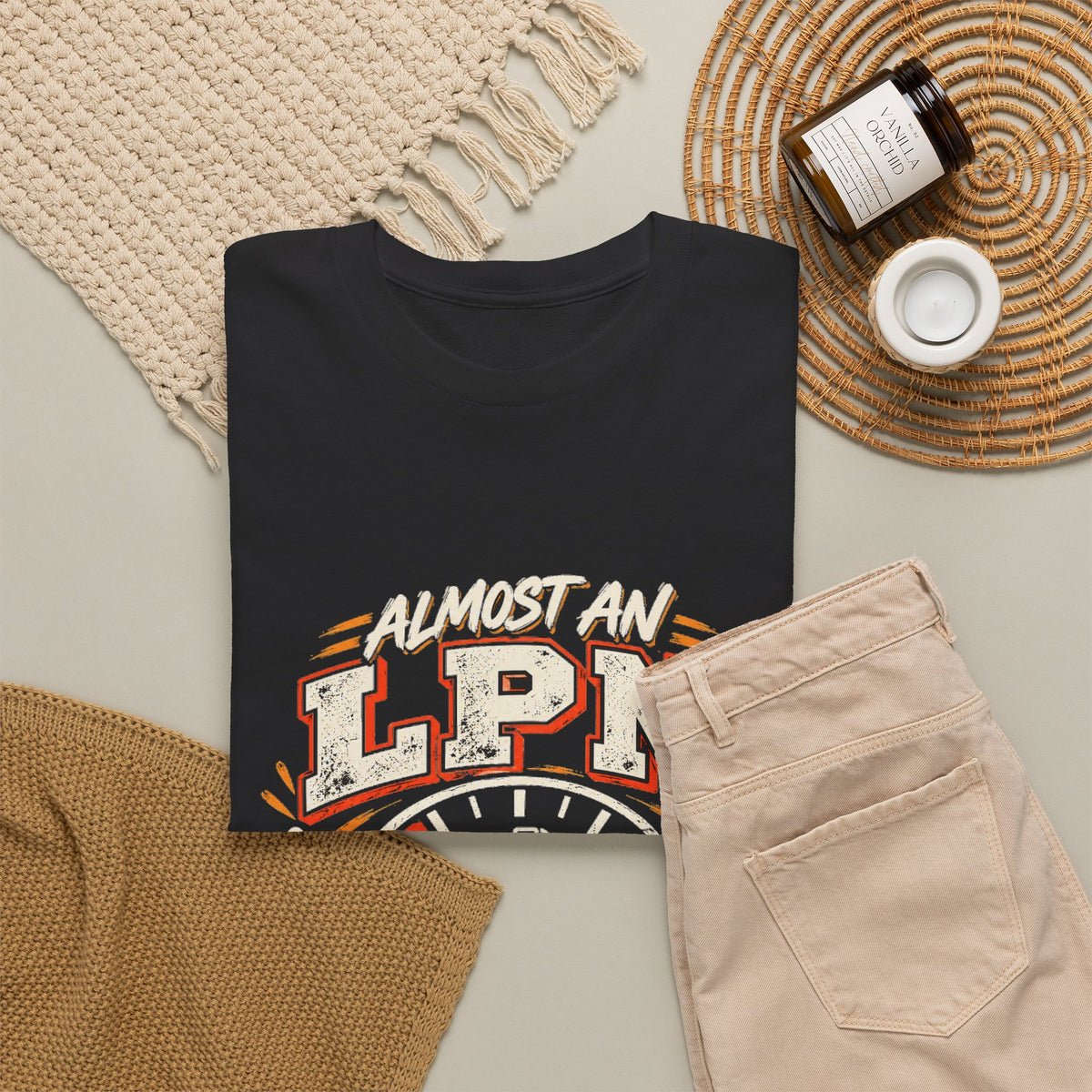 Almost an LPN. Already Exhausted. | Nursing Student Graphic Tee - Strictly Positivity